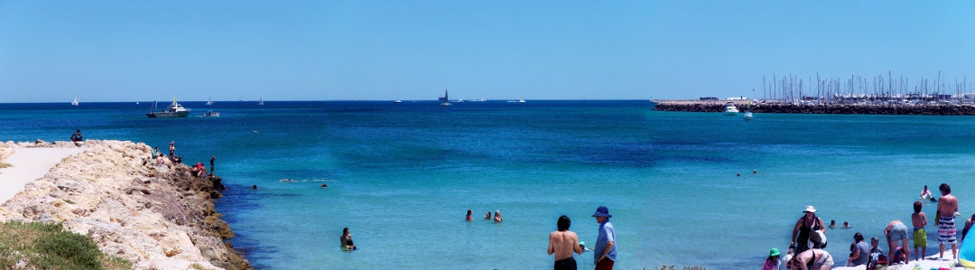 South Beach panorama