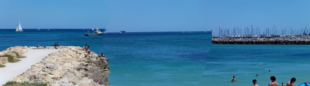 South Beach panorama