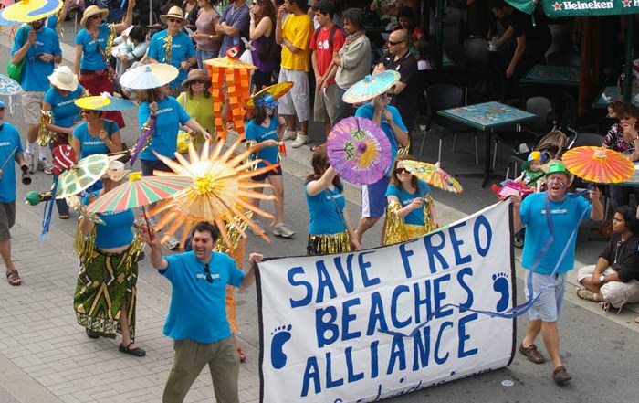 South Beach parade in Fremantle